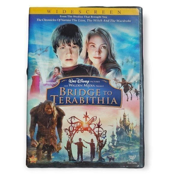 Bridge to Terabithia (Widescreen Edition) - DVD -‎ Zooey Deschanel, Walt Disney - Picture 1 of 3